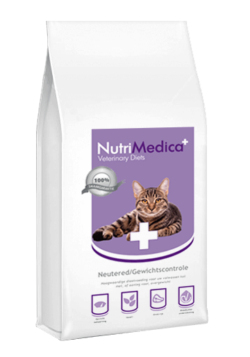 Verpakking NutriMedica Kat Neutered / Gewichtscontrole
