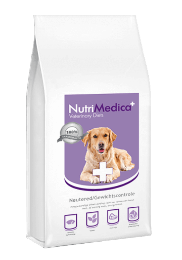 Verpakking NutriMedica Hond Neutered / Gewichtscontrole