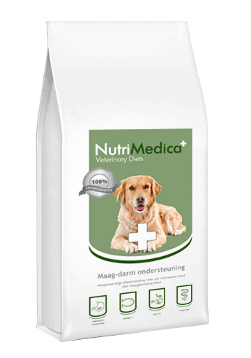 Verpakking NutriMedica Hond Maag-darmondersteuning